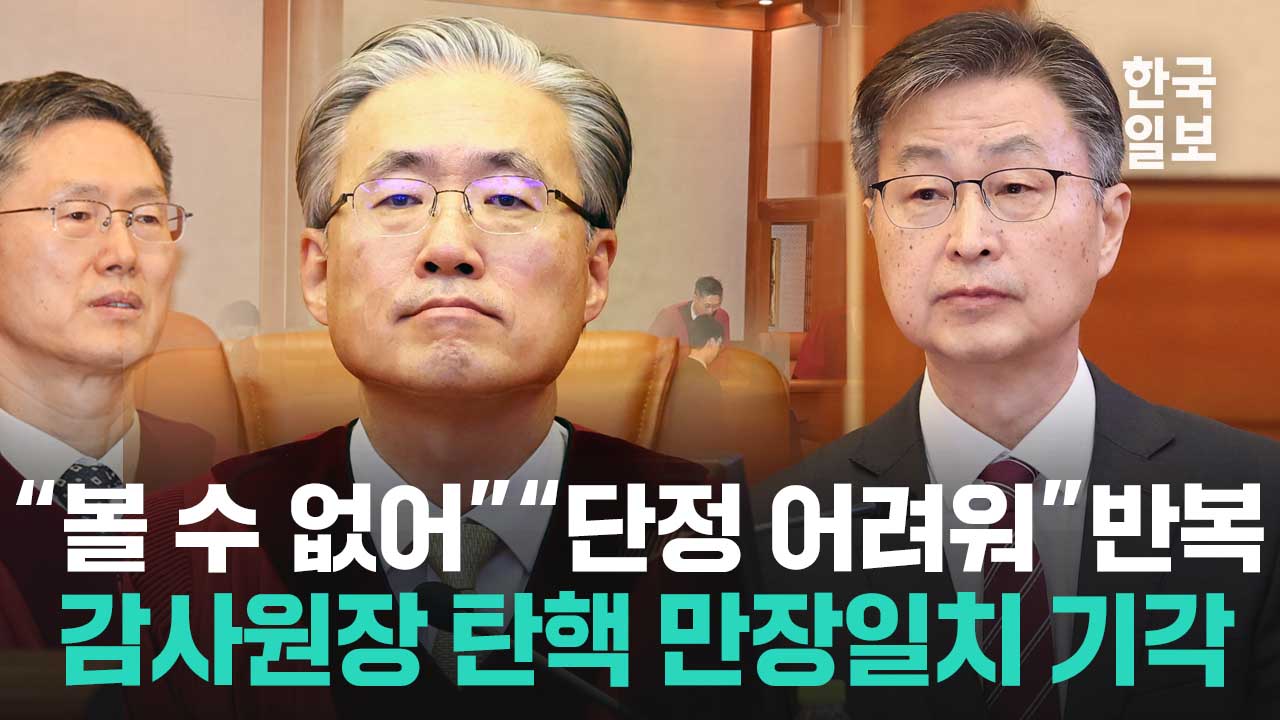 '대통령 관저 봐주기 감사' 최재해 감사원장 탄핵 만장일치 기각